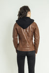 Sophie Biker Jacket - Cuir Dimitri